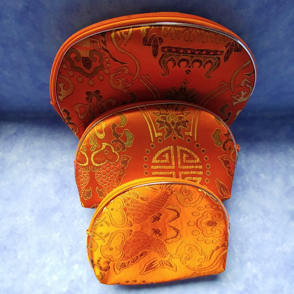 None Other - Orange bags, vinyl lined